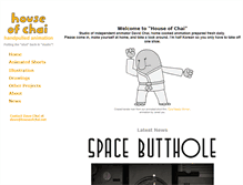 Tablet Screenshot of houseofchai.net